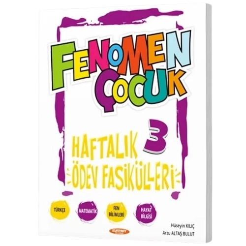 Fenomen Çocuk 3. Sınıf Haftalık Ödev Fasikülleri