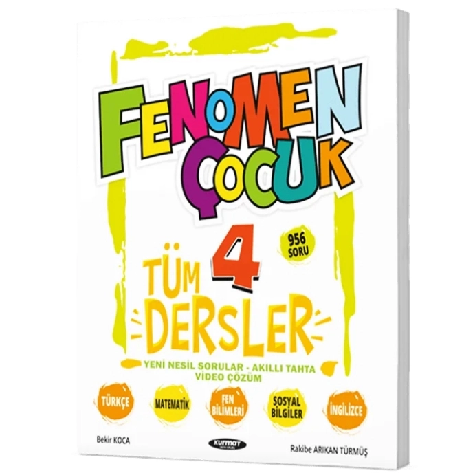 Fenomen Çocuk 4.Sınıf 4 Tüm Dersler Yeni Nesil Soru Bankası
