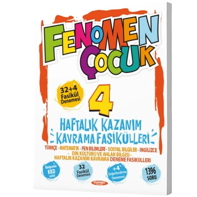 Fenomen Çocuk 4.Sınıf Haftalık Kazanım Kavrama Fasikülleri 4