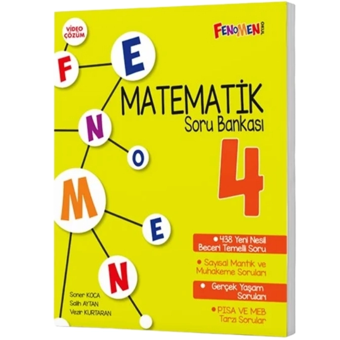 Fenomen 4.Sınıf Matematik Soru Bankası