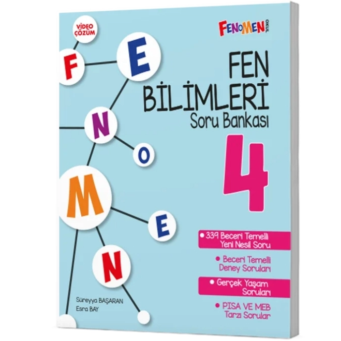 Fenomen 4.Sınıf 4 Fen Bilimleri Soru Bankası