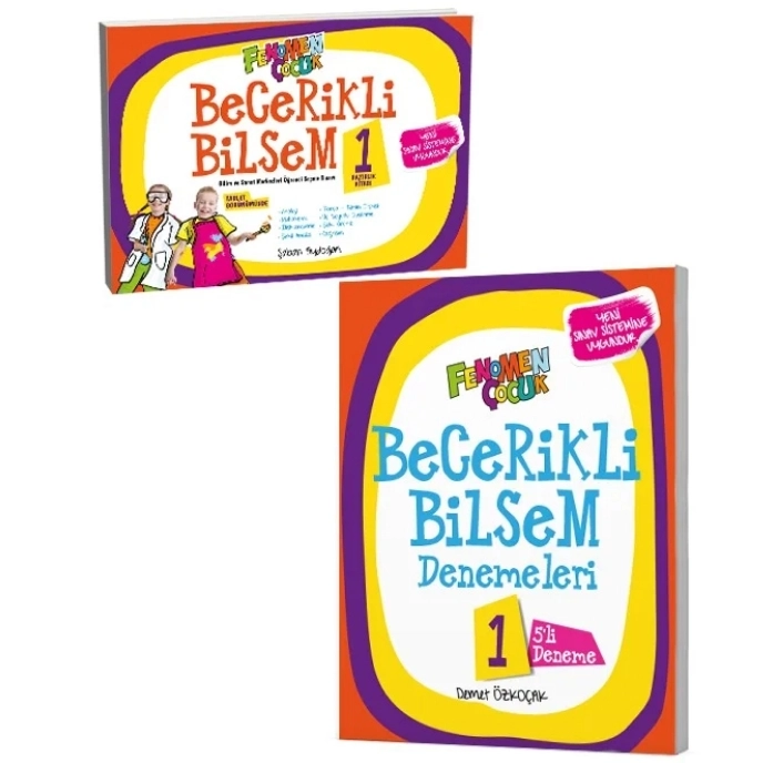 Fenomen 1.Sınıf Becerikli Bilsem 1 Hazırlık Kitabı – Denemeleri