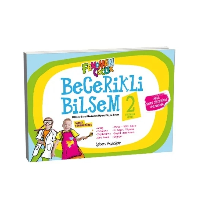 Fenomen 2.Sınıf Becerikli Bilsem 2 Hazırlık Kitabı