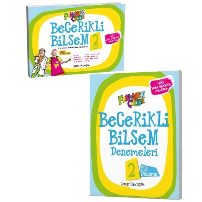 Fenomen 2.Sınıf Becerikli Bilsem 2 Hazırlık Kitabı – Denemeleri