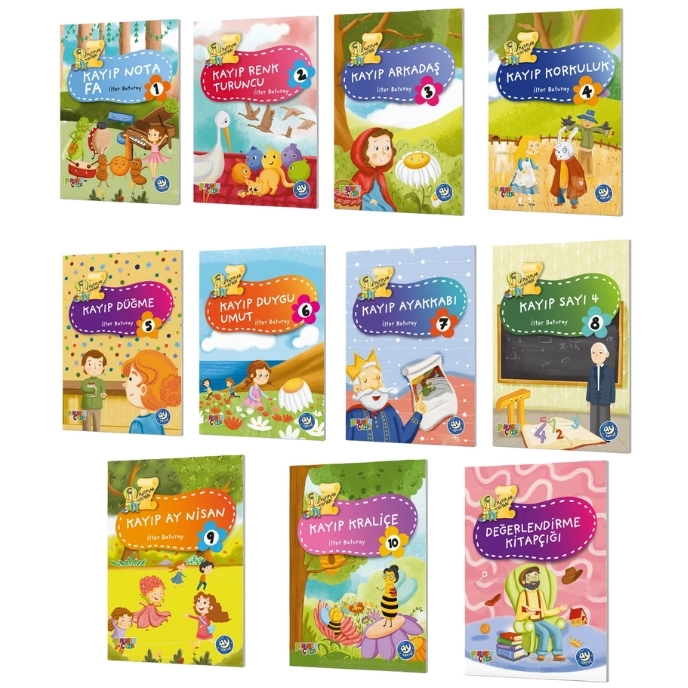 Kayıplar Diyarı Hikaye Seti 10 Kitap + 1 Değerlendirme Kitabı Ay Çocuk