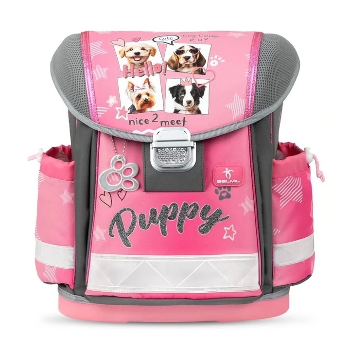 Belmil Puppy Ergonomik Okul Çantası Yavru Köpekli 403-13