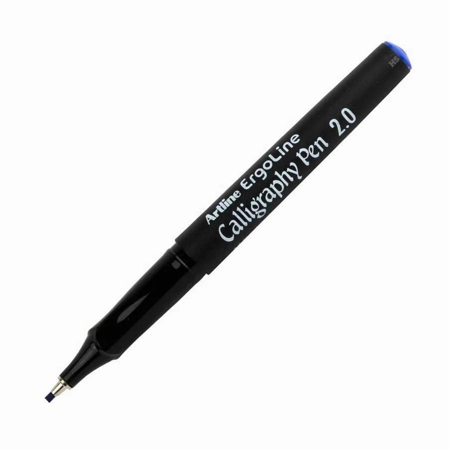 Artline Ergoline Kaligrafi Kalemi 2.0mm Mavi ERG-242