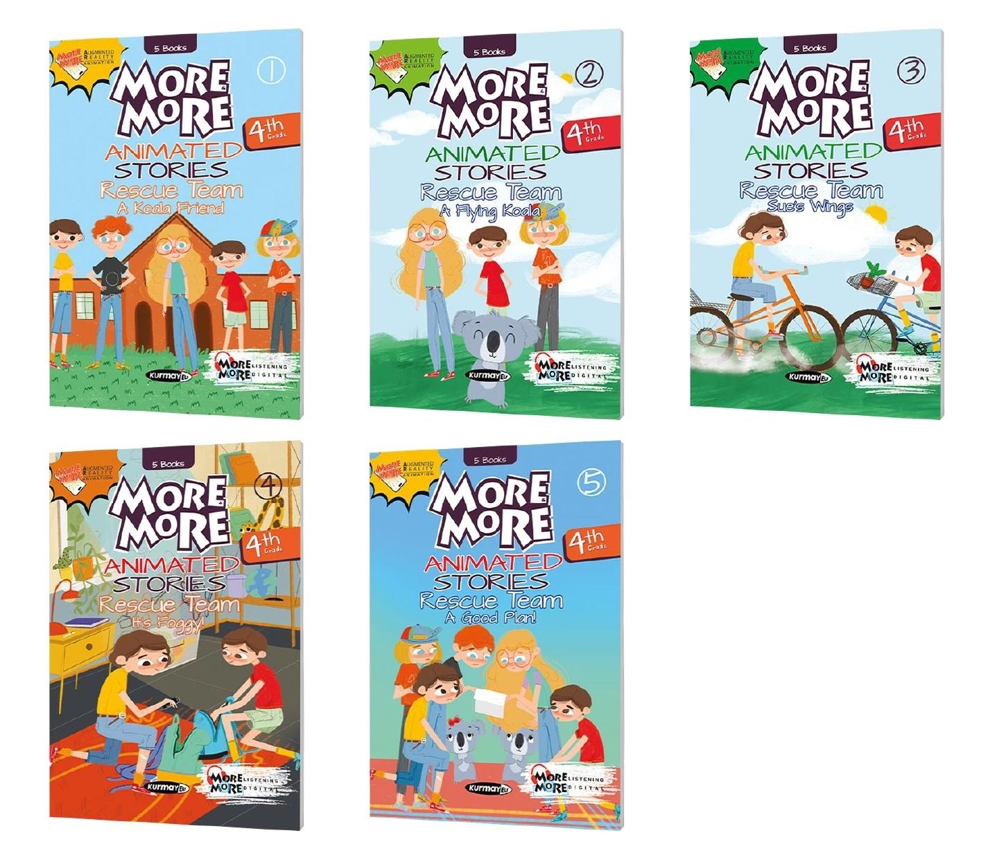MORE & MORE İLKOKUL 4.SINIF HİKAYE SETİ KUTULU (5 KİTAP)
