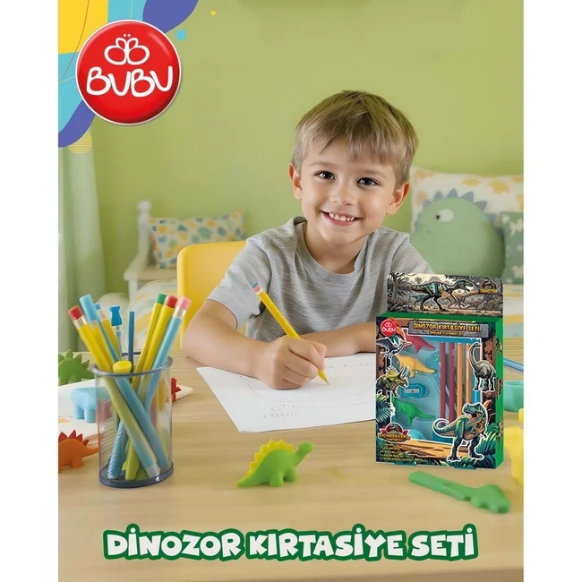 Bu-Bu Dinozor Kırtasiye Seti BUBU-KST001
