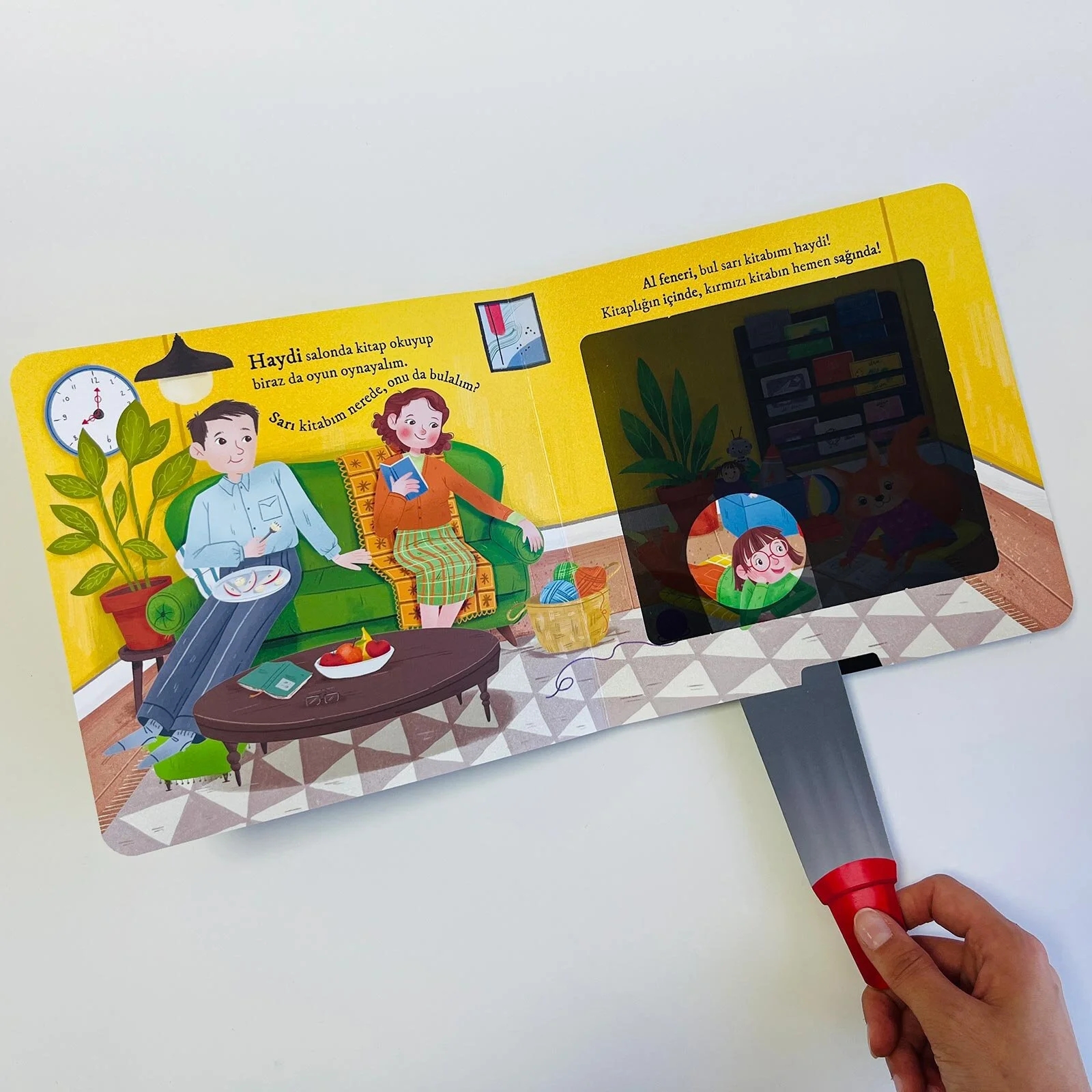 Sincap Kitap Bulurum Seni Evimde Fenerli Kitap Okul Öncesi Kitap - M. Sacide Kafalı