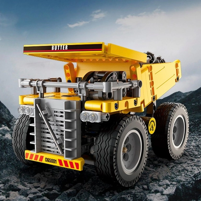 Vagon Life Cada Maden Kamyonu 372 Parça Blok Lego İş Makinesi Kamyon C65001W