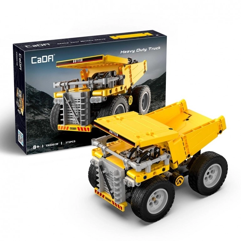 Vagon Life Cada Maden Kamyonu 372 Parça Blok Lego İş Makinesi Kamyon C65001W
