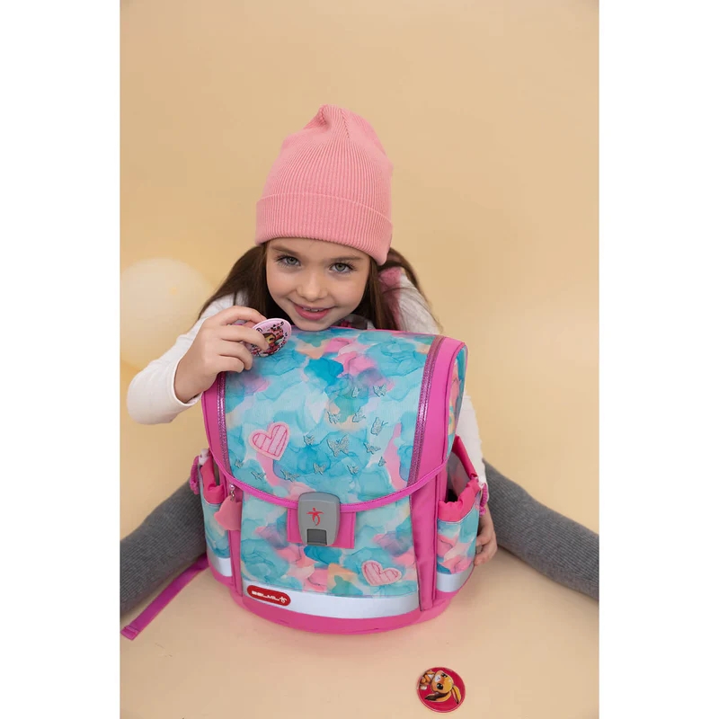 Belmil Aqua Rose Ortopedik Mıknatıslı Okul Çantası 405-41/AG