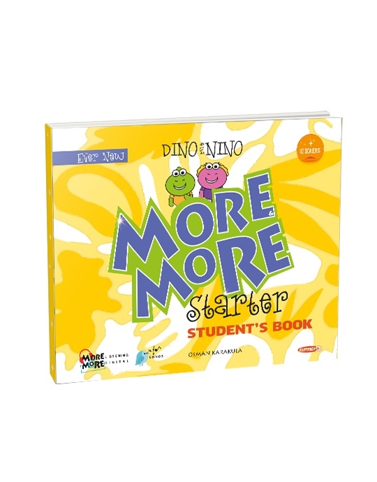 MORE & MORE 1.SINIF DINO & NINO STUDENT’S BOOK & ACTIVITY BOOK (2’Lİ SET) 