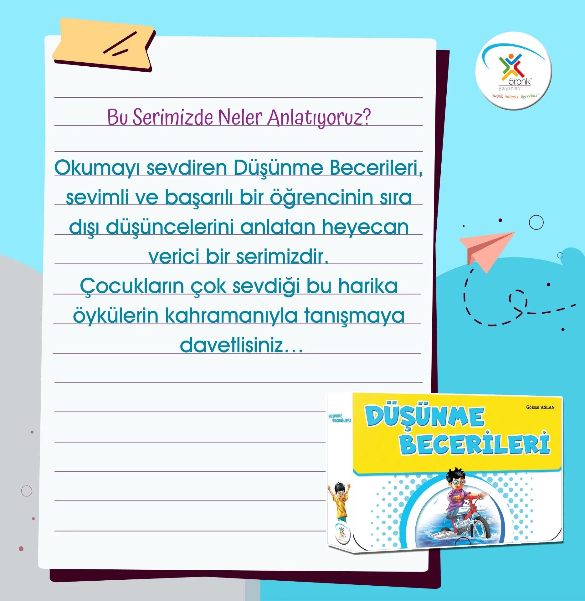 2.SINIF HİKAYE SETİ DÜŞÜNME BECERİLERİ (10 KİTAP)