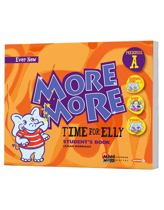 MORE & MORE TIME FOR ELLY PRESCHOOL (A) STUDENT’S & ACTIVITY BOOK (2’Lİ SET) 4-5 YAŞ