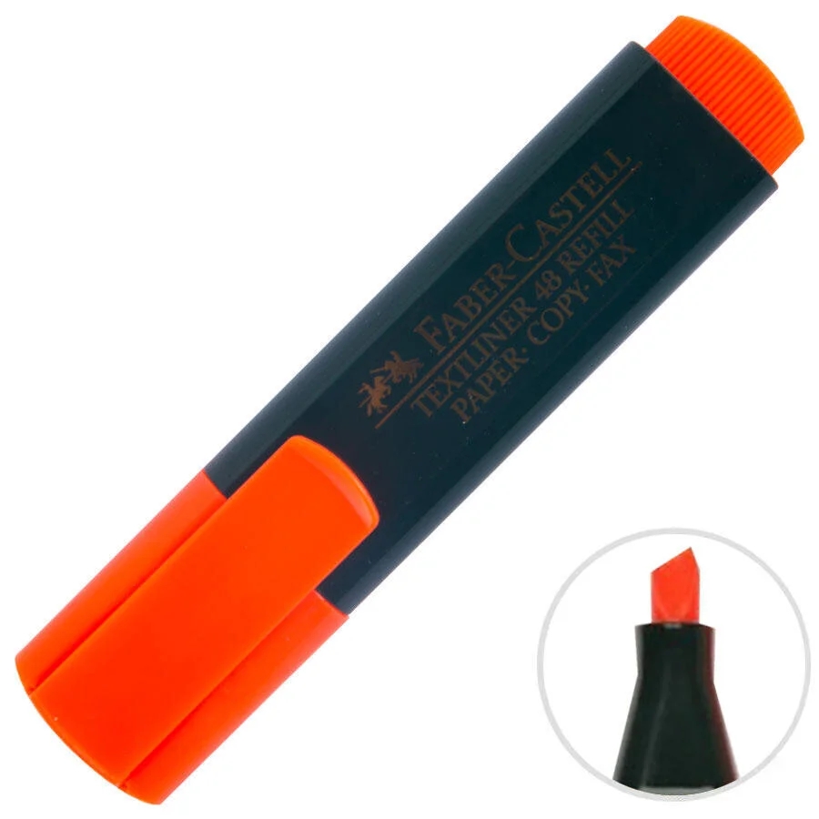 Faber-Castell Fosforlu Kalem Turuncu