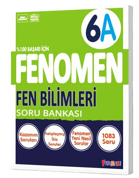 FENOMEN 6 FEN BİLİMLERİ SORU BANKASI (A)