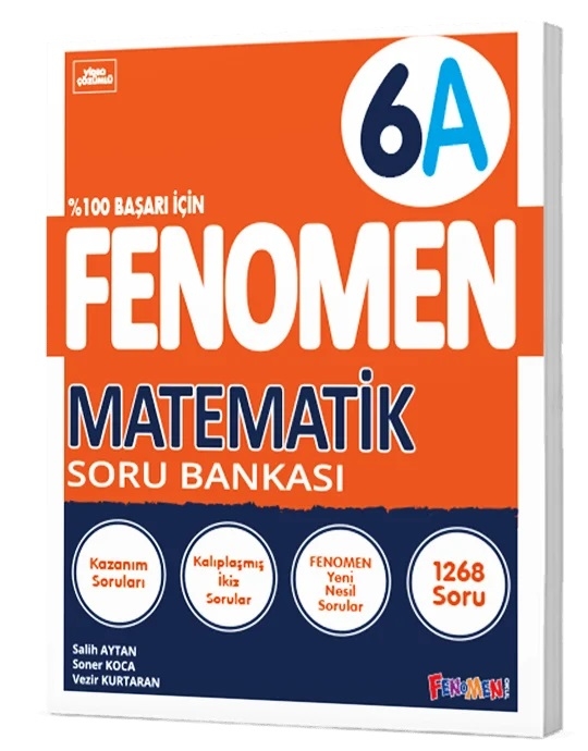 FENOMEN 6 MATEMATİK SORU BANKASI (A)