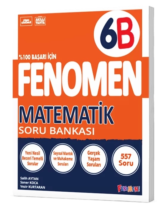 FENOMEN 6 MATEMATİK SORU BANKASI (B)