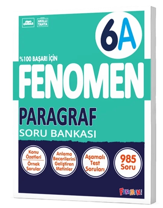 FENOMEN 6 PARAGRAF SORU BANKASI (A)