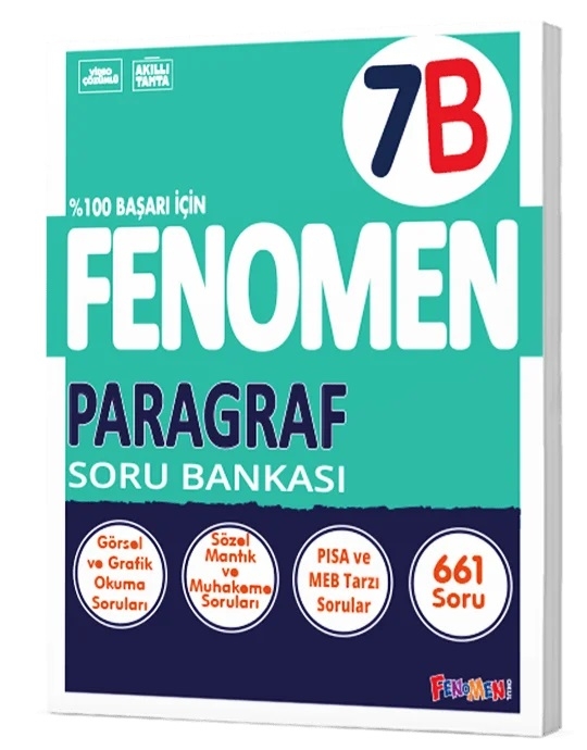 FENOMEN 7 PARAGRAF SORU BANKASI (B)