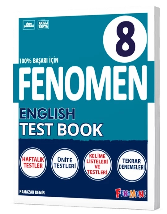 FENOMEN 8 ENGLISH TEST BOOK 