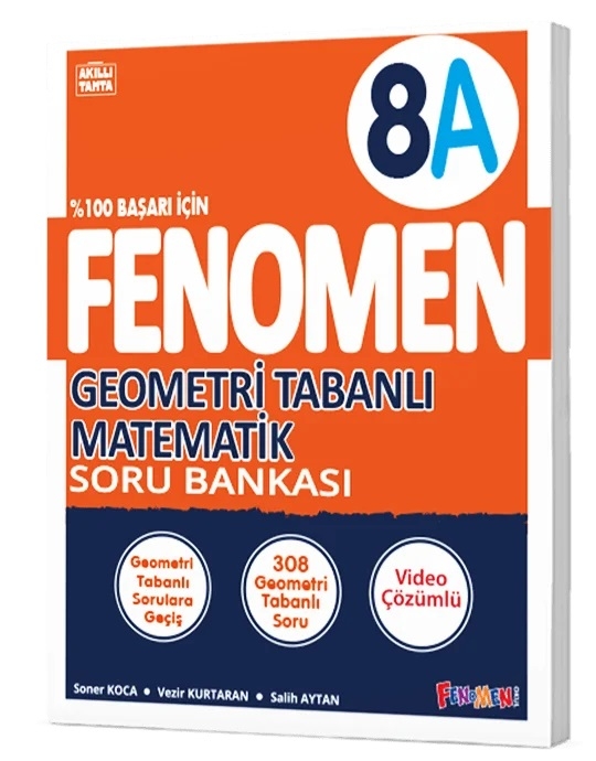 FENOMEN 8 GEOMETRİ TABANLI MATEMATİK SORU BANKASI (A)