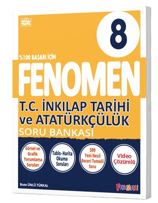 FENOMEN 8 İNKILAP TARİHİ VE ATATÜRKÇÜLÜK SORU BANKASI