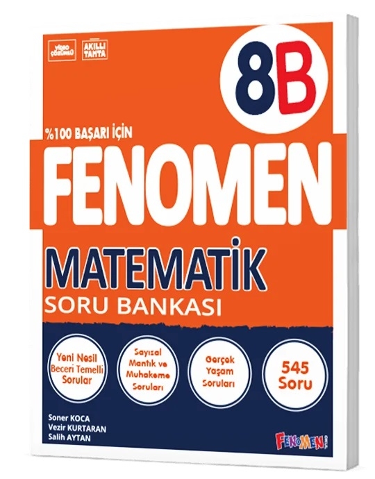 FENOMEN 8 MATEMATİK SORU BANKASI (B)