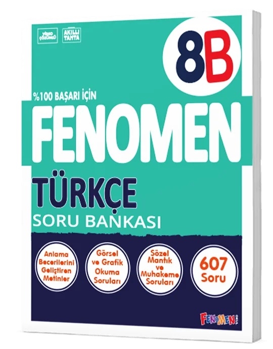 FENOMEN 8 TÜRKÇE SORU BANKASI (B)