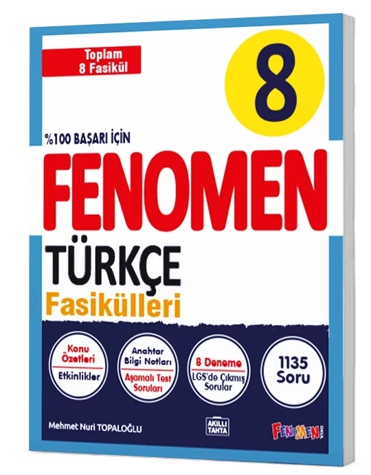 FENOMEN 8 TÜRKÇE FASİKÜLLERİ (TOPLAM 8 FASİKÜL)