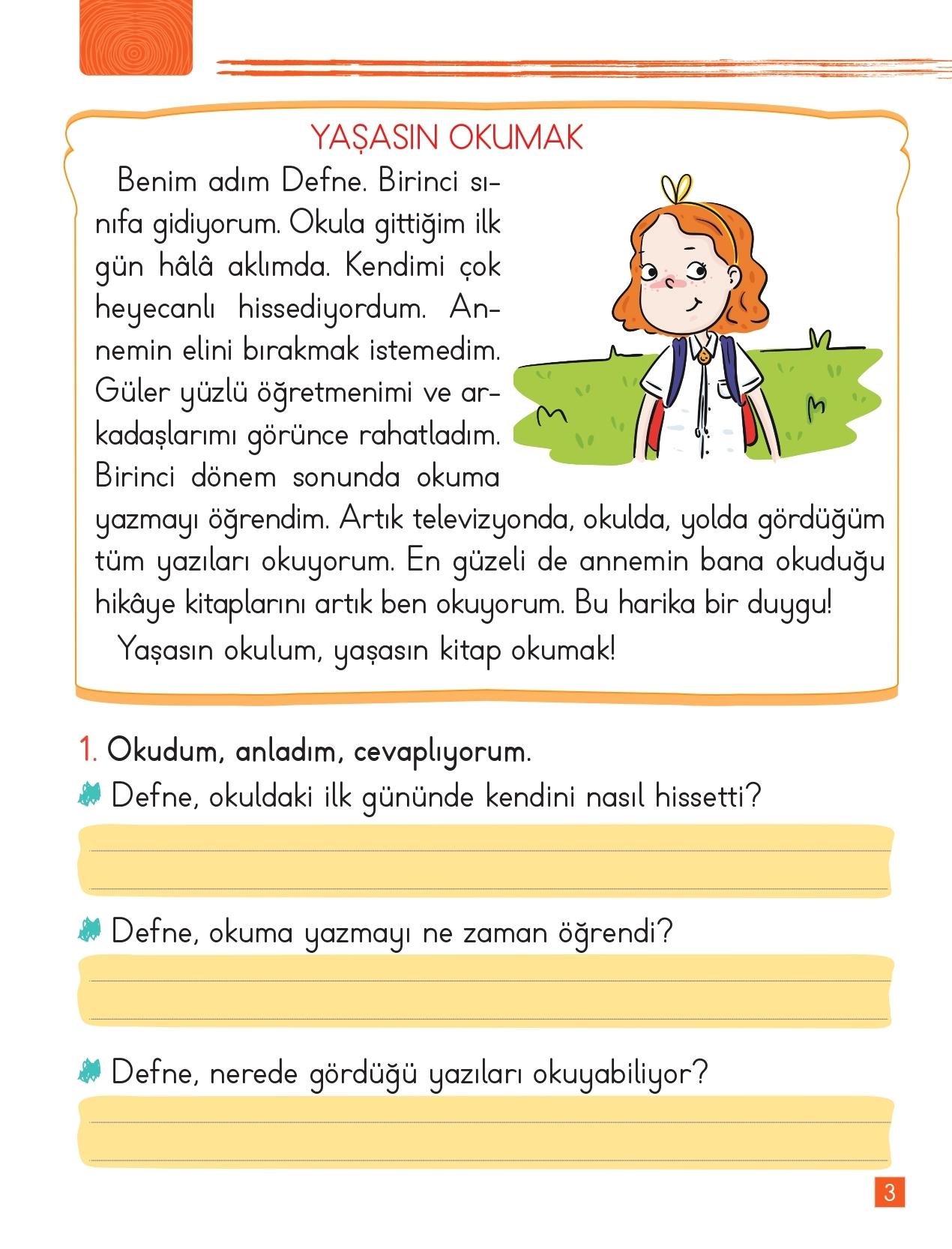 Fenomen Çocuk 1. sınıf Okuma Vadisi