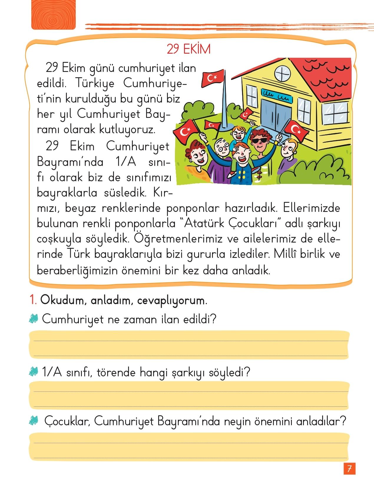 Fenomen Çocuk 1. sınıf Okuma Vadisi