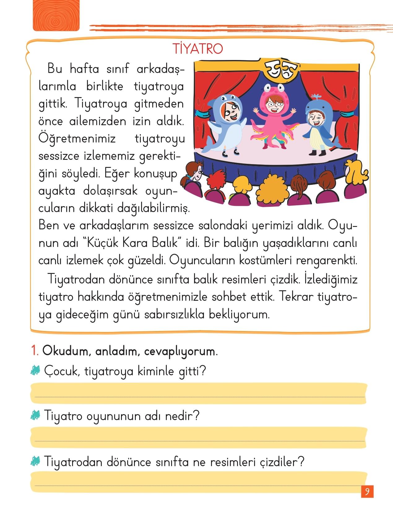 Fenomen Çocuk 1. sınıf Okuma Vadisi