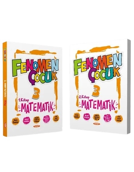 Fenomen Çocuk 3.Sınıf Matematik Seti (2 Kitap)