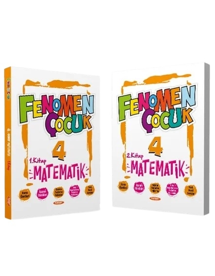 Fenomen Çocuk 4.Sınıf Matematik Kitap Seti (2Kitap)