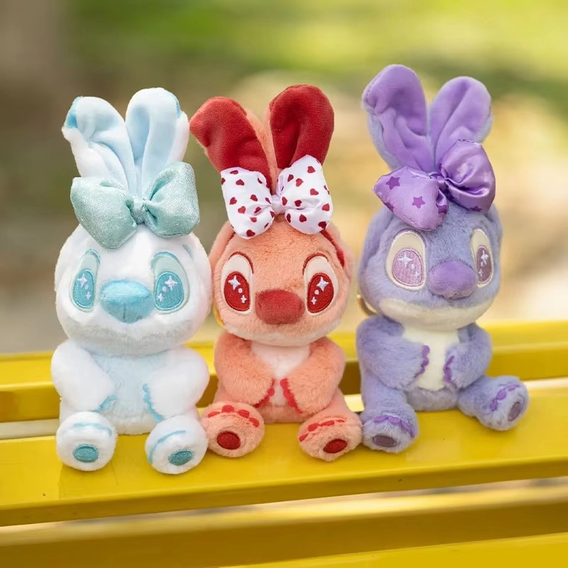 Yeni Model Stitch Sürpriz Kutu Peluş Anahtarlık, Oyuncak, Çanta Charm