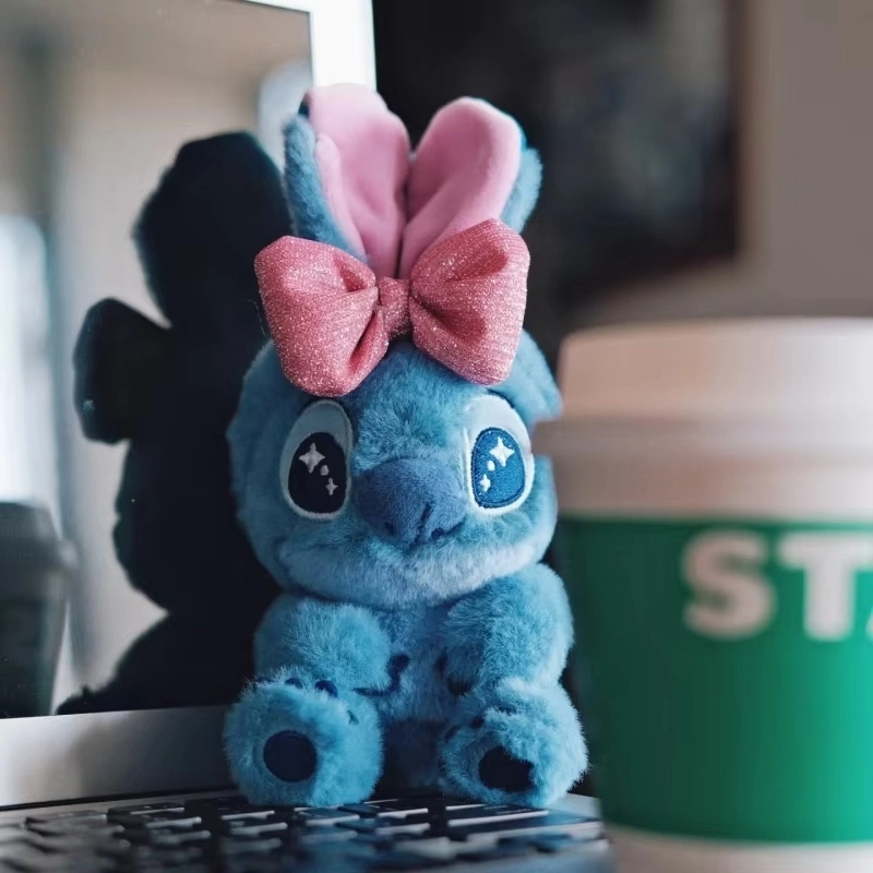 Yeni Model Stitch Sürpriz Kutu Peluş Anahtarlık, Oyuncak, Çanta Charm