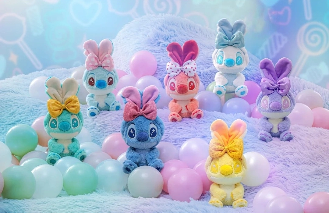 Yeni Model Stitch Sürpriz Kutu Peluş Anahtarlık, Oyuncak, Çanta Charm