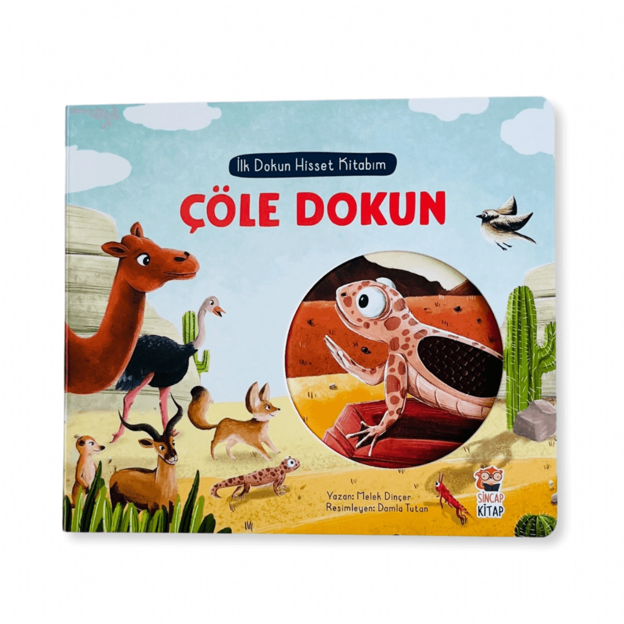 Sincap Kitap İlk Dokun Hisset Kitabım: Çöle Dokun - Melek Dinçer