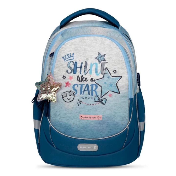 Belmil Shine like a Star Jeans Ergonomik Okul Çantası 338-87