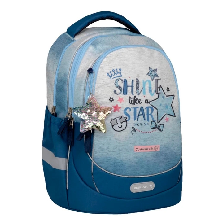 Belmil Shine like a Star Jeans Ergonomik Okul Çantası 338-87
