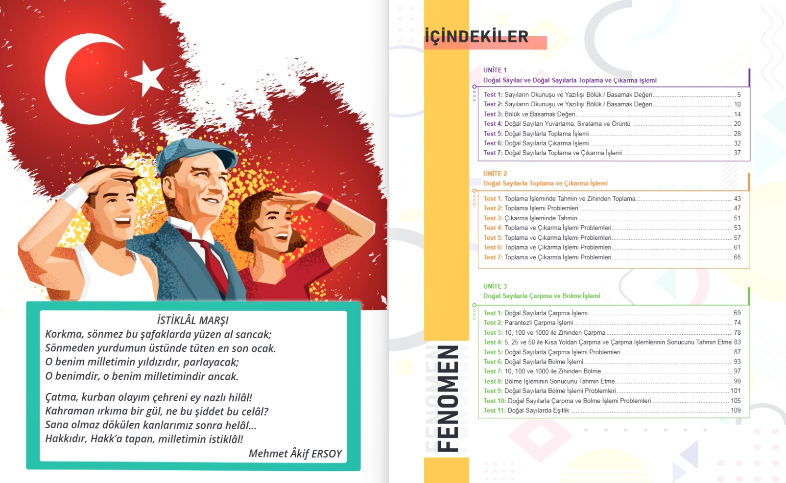 Fenomen 4.Sınıf Matematik Soru Bankası