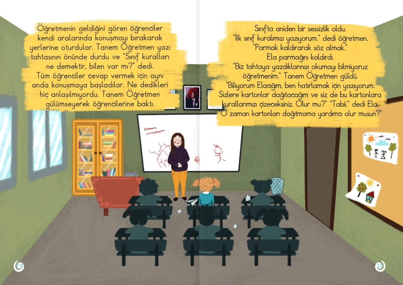 Ela ile Elma Hikâye Seti 10 Kitap + 1 Değerlendirme Kitabı Ay Çocuk