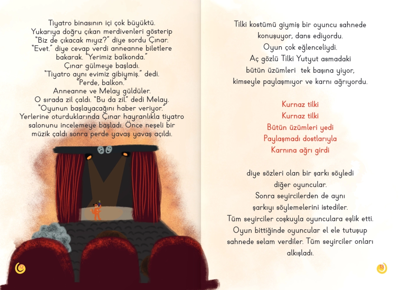 Melay ile Çınar Hikâye Seti 10 Kitap + 1 Değerlendirme Kitabı Ay Çocuk
