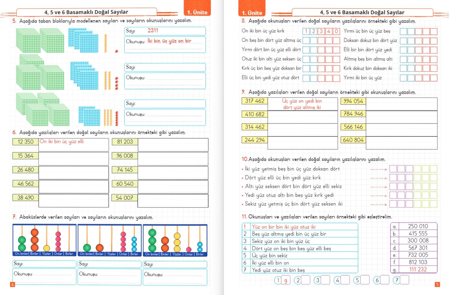 Fenomen Çocuk 4.Sınıf Matematik Kitap Seti (2Kitap)