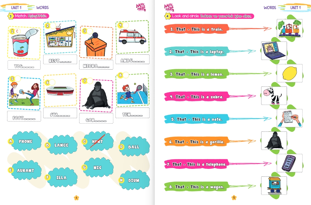 MORE & MORE İLKOKUL 2.SINIF WORKSHEETS & TEST BOOK & SELFIE TEST