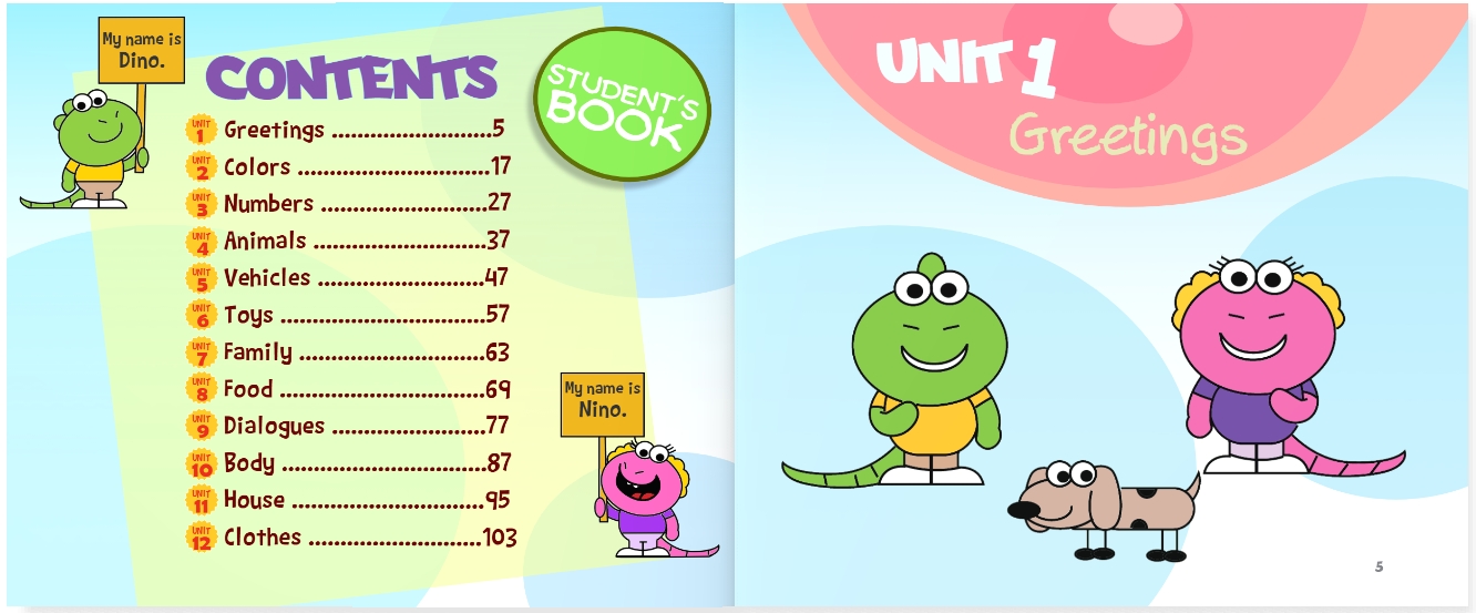 MORE & MORE 1.SINIF DINO & NINO STUDENT’S BOOK & ACTIVITY BOOK (2’Lİ SET) 