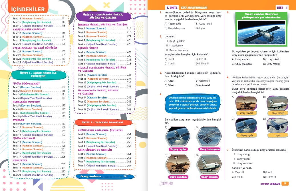 FENOMEN 7 FEN BİLİMLERİ SORU BANKASI (A)